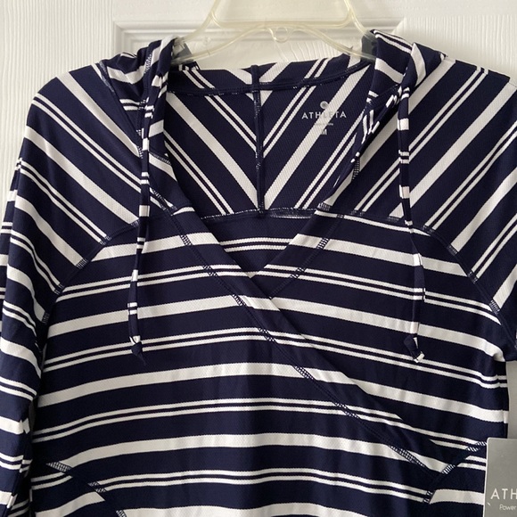 Athleta Brand New Beach Dress size M navy blue and white see pictures - Picture 5 of 11